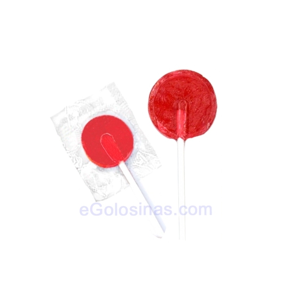 PIRULETAS REDONDAS CEREZA BOLSA 100uds CERDAN PIRULETAS REDONDAS CEREZA BOLSA 100uds CERDAN