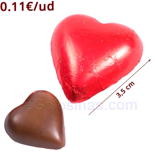 BOMBONES CORAZON ROJO 1Kg SORINI (115uds) BOMBONES CORAZON ROJO 1Kg SORINI (115uds)