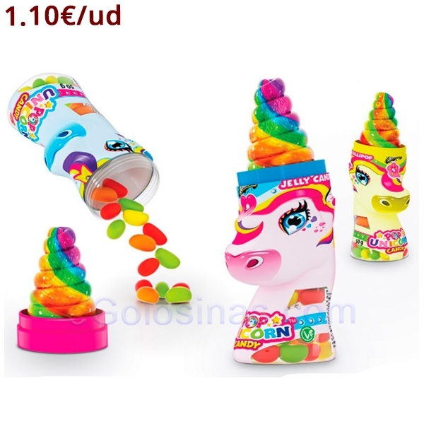 EXPOSITOR UNICORNIO POP CANDY 18uds EXPOSITOR UNICORNIO POP CANDY 18uds