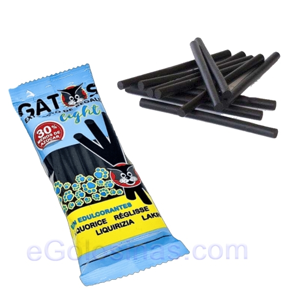 REGALIZ GATO LIGTH 20 Bolsitas 76gr SAET REGALIZ GATO LIGTH 20 Bolsitas 76gr SAET