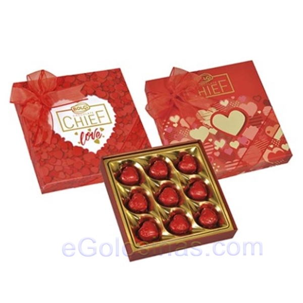 CAJA BOMBONES LOVE CORAZON 108gr CHOCODAY CAJA BOMBONES LOVE CORAZON 108gr CHOCODAY
