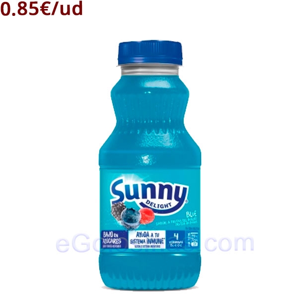 SUNNY DELIGHT BLUE PEQUEÑO 31cl 24uds SUNNY DELIGHT BLUE PEQUEÑO 31cl 24uds