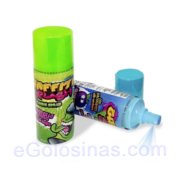 BOTE GOLOSINAS GRAFFITTI SPLASH 12uds BOTE GOLOSINAS GRAFFITTI SPLASH 12uds