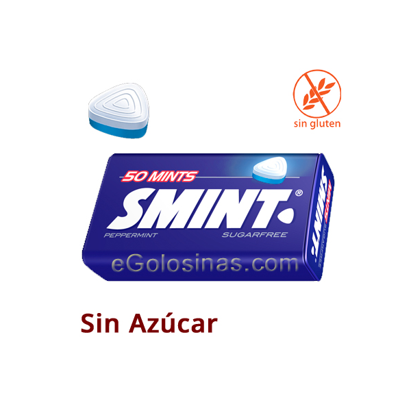 CARAMELOS SMINT MINTS sabor MENTA 12uds. CARAMELOS SMINT MINTS sabor MENTA 12uds.