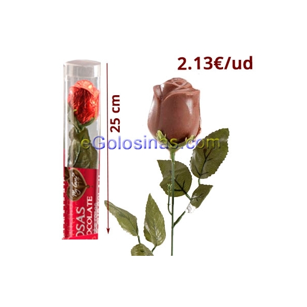 ROSAS CHOCOLATE 20gr 16uds DEKORA ROSAS CHOCOLATE 20gr 16uds DEKORA
