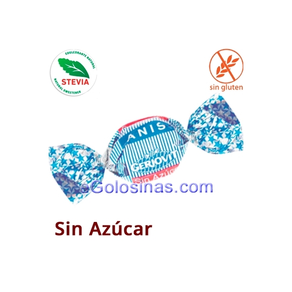 CARAMELO GERIOVIT ANIS 1kg Sin Azucar CARAMELO GERIOVIT ANIS 1kg Sin Azucar