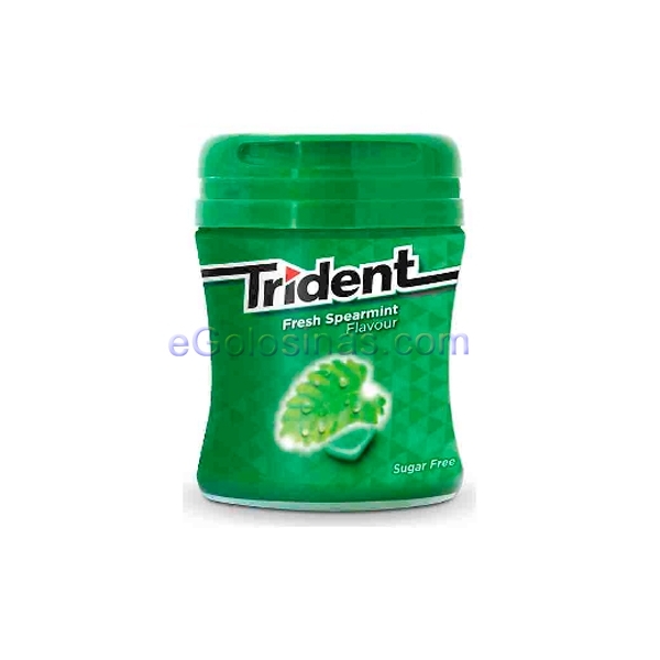 BOTE TRIDENT HIERBABUENA 6uds 82gr BOTE TRIDENT HIERBABUENA 6uds 82gr