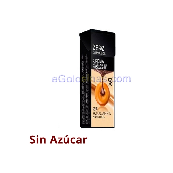 CARAMELOS ZERO CHOCO CREMA 32gr 12uds CARAMELOS ZERO CHOCO CREMA 32gr 12uds