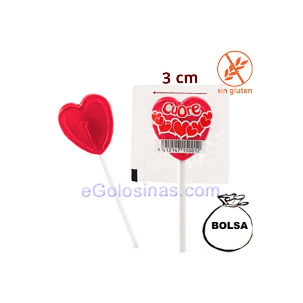 MINI PIRULETAS CORAZON 140uds JAKE MINI PIRULETAS CORAZON 140uds JAKE