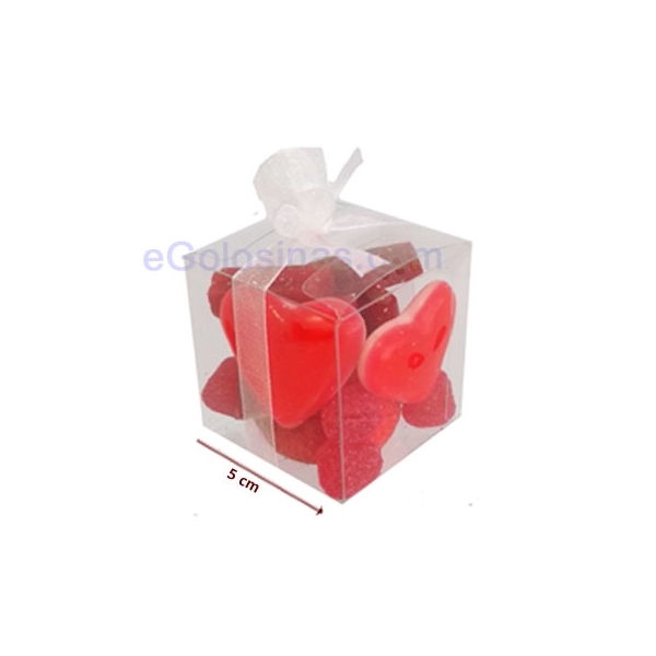 CAJA CHUCHES CORAZON SAN VALENTIN 65gr - Detalle para Restaurantes CAJA CHUCHES CORAZON SAN VALENTIN 65gr - Detalle para Restaurantes
