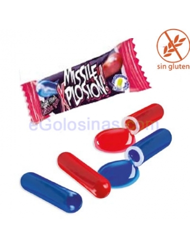 CHICLE MISSILE XPLOSION 200uds FINI