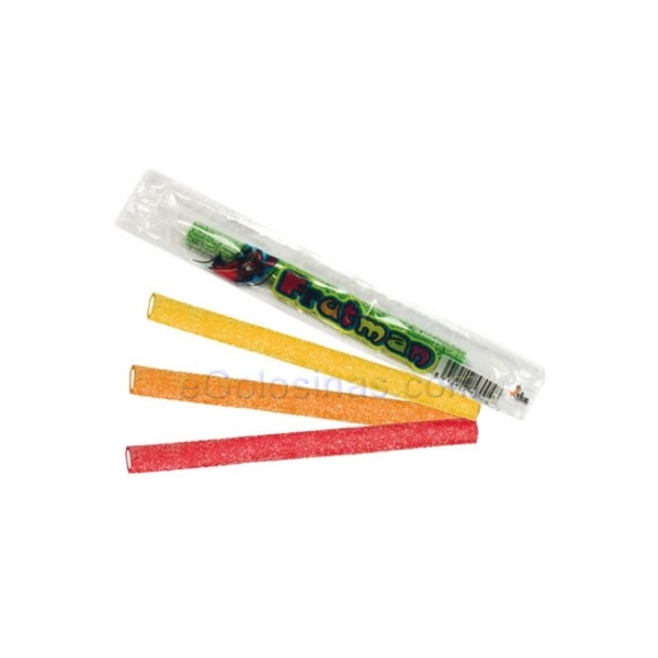 Regaliz envuelta FRUTMAN ARCOIRIS PICA 200uds de JAKE Golosinas Regaliz envuelta FRUTMAN ARCOIRIS PICA 200uds de JAKE Golosinas